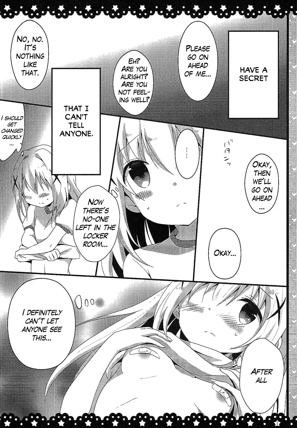 [Amedamacon] Chino-chan Bra Tsukete Naino!? Fhentai - Page 5