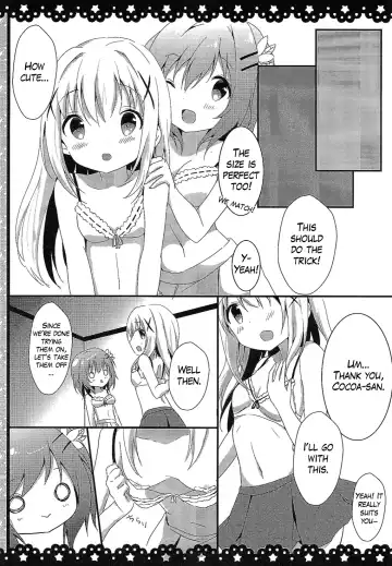 [Amedamacon] Chino-chan Bra Tsukete Naino!? Fhentai - Page 12