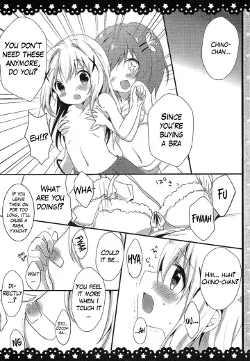 [Amedamacon] Chino-chan Bra Tsukete Naino!? Fhentai - Page 13