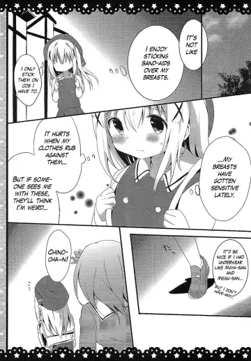 [Amedamacon] Chino-chan Bra Tsukete Naino!? Fhentai - Page 6