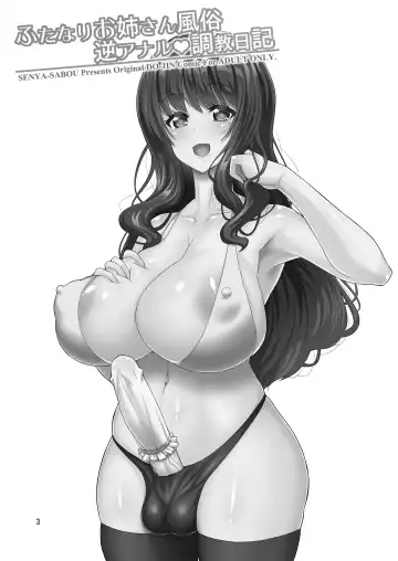 [Alpha Alf Layla] Futanari Onee-san Fuuzoku Gyaku Anal Choukyou Nikki Fhentai - Page 3