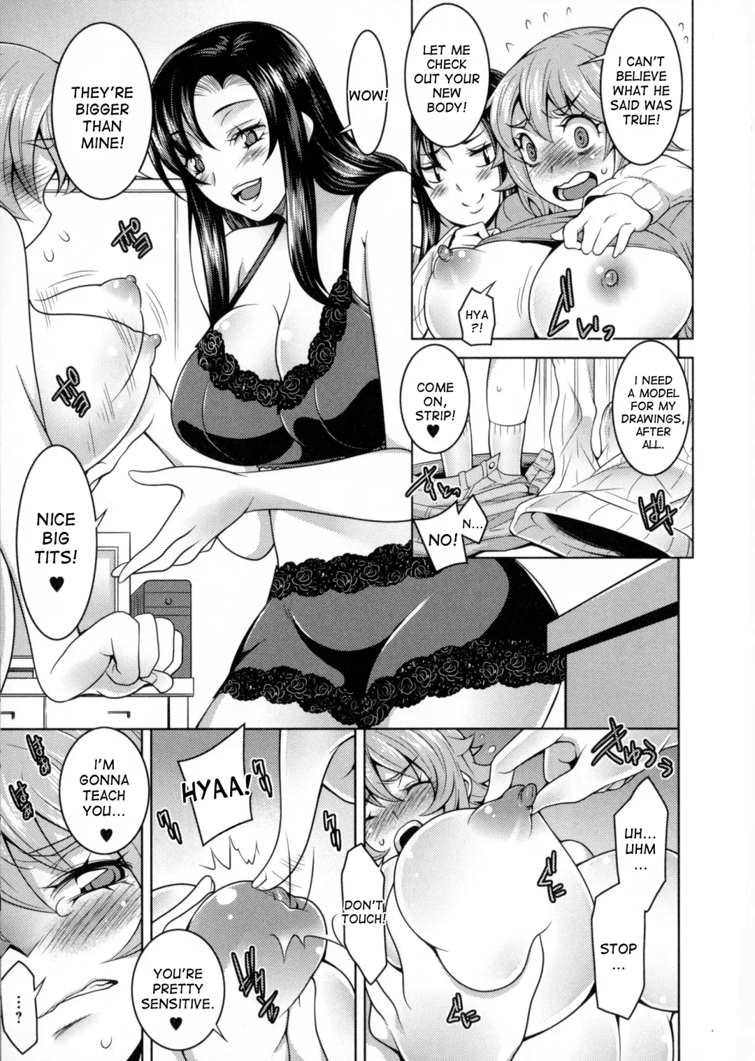 [Oowada Tomoki] Tokkun! Nyotaika Assistant | Intensive Training! Gender Bender Assistant Fhentai - Page 3