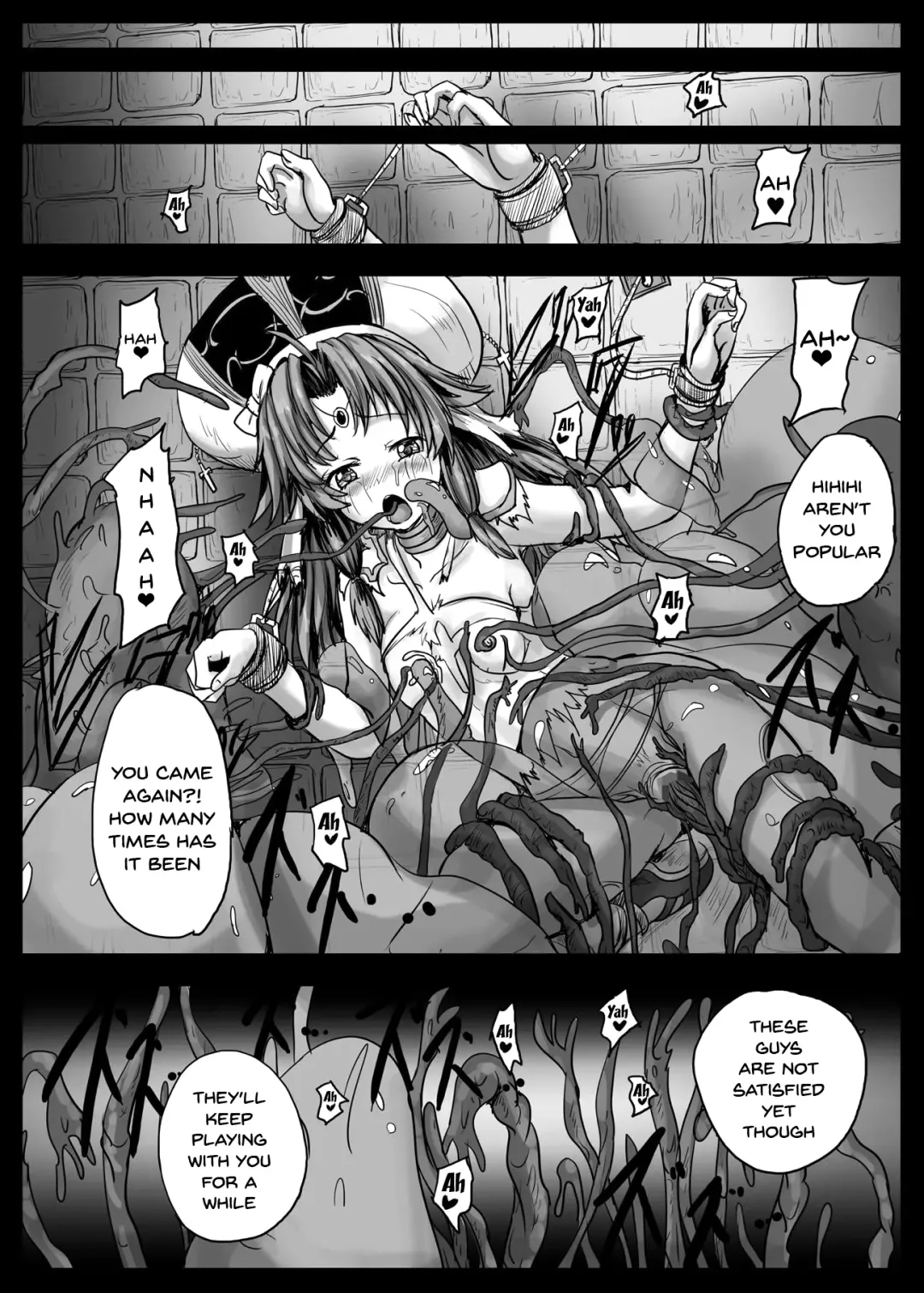 [Yo-jin] Aigis Shokushu Taisen 2 - Elyse-chan to Shokushu to Slime | Aigis Tentacle Battle 2 - Elyse-chan And The Tentacle Slime Fhentai - Page 13