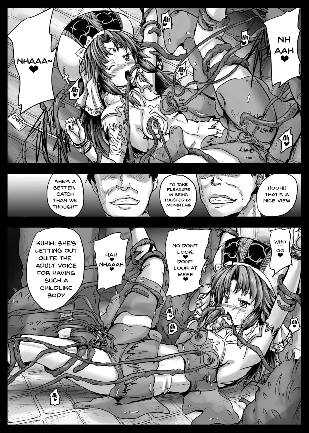 [Yo-jin] Aigis Shokushu Taisen 2 - Elyse-chan to Shokushu to Slime | Aigis Tentacle Battle 2 - Elyse-chan And The Tentacle Slime Fhentai - Page 6