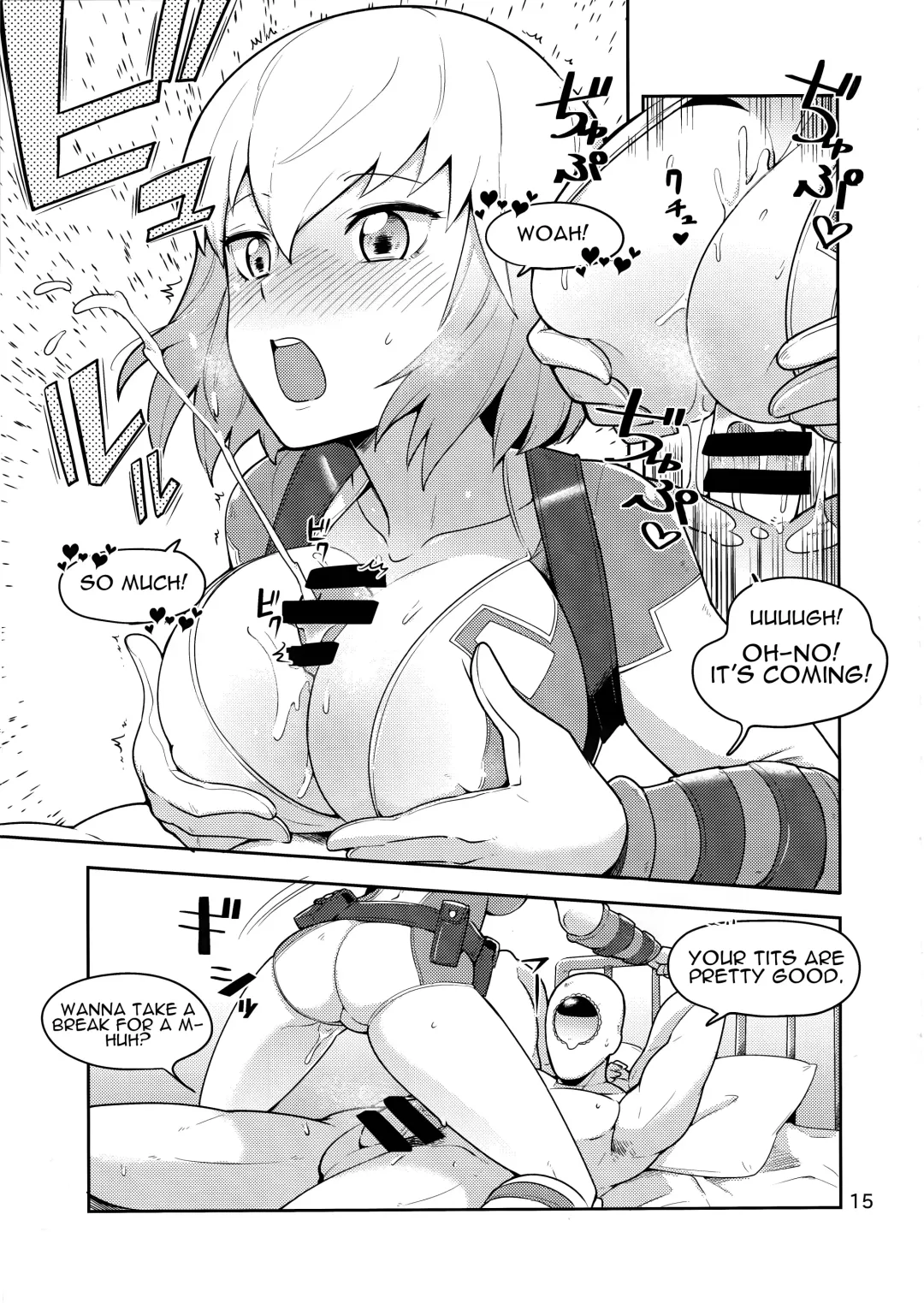 [Bowieknife] Gwenpool Ecchi na Sekai ni Ojama Shima~su | Gwenpool Fhentai - Page 15
