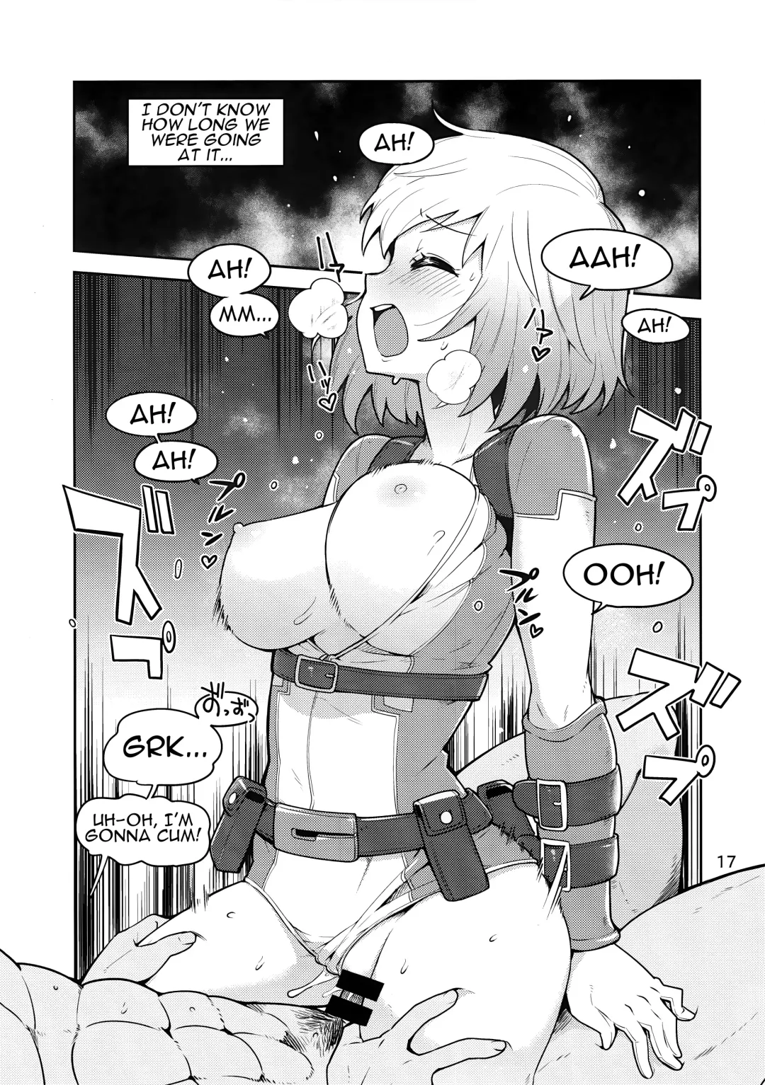 [Bowieknife] Gwenpool Ecchi na Sekai ni Ojama Shima~su | Gwenpool Fhentai - Page 17