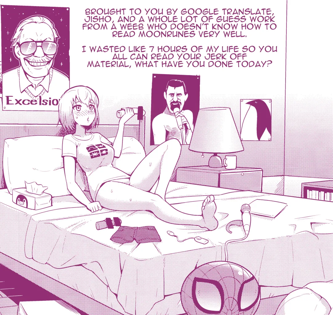 [Bowieknife] Gwenpool Ecchi na Sekai ni Ojama Shima~su | Gwenpool Fhentai - Page 28