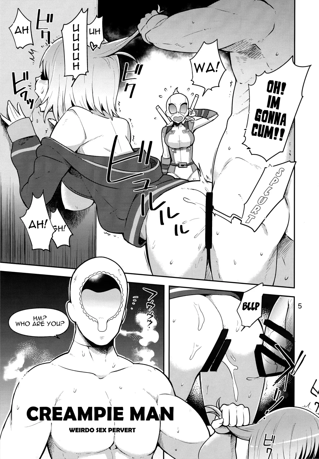 [Bowieknife] Gwenpool Ecchi na Sekai ni Ojama Shima~su | Gwenpool Fhentai - Page 5