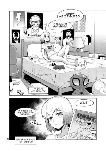 [Bowieknife] Gwenpool Ecchi na Sekai ni Ojama Shima~su | Gwenpool Fhentai - Page 22