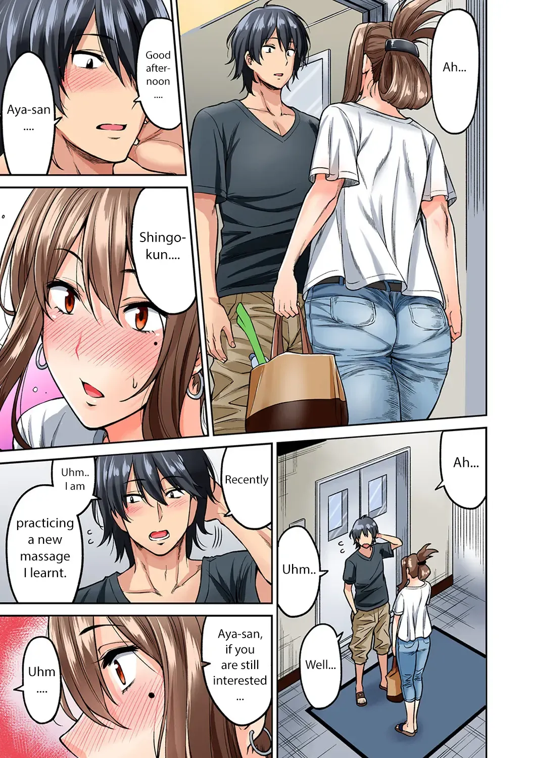 [Shouji Nigou] Hatsujou Munmun Massage! Ch. 1-2 Fhentai - Page 32
