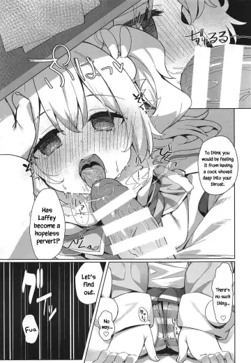 [Tofu - Toufu] Laffey to Shikikan Shitsu de Icha Love H | Laffey and Commander Flirt and Have Sex In Their Room Fhentai - Page 10