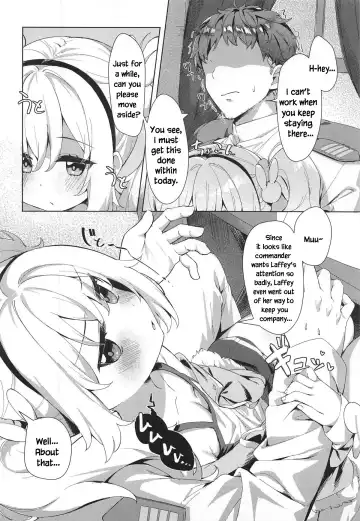 [Tofu - Toufu] Laffey to Shikikan Shitsu de Icha Love H | Laffey and Commander Flirt and Have Sex In Their Room Fhentai - Page 3