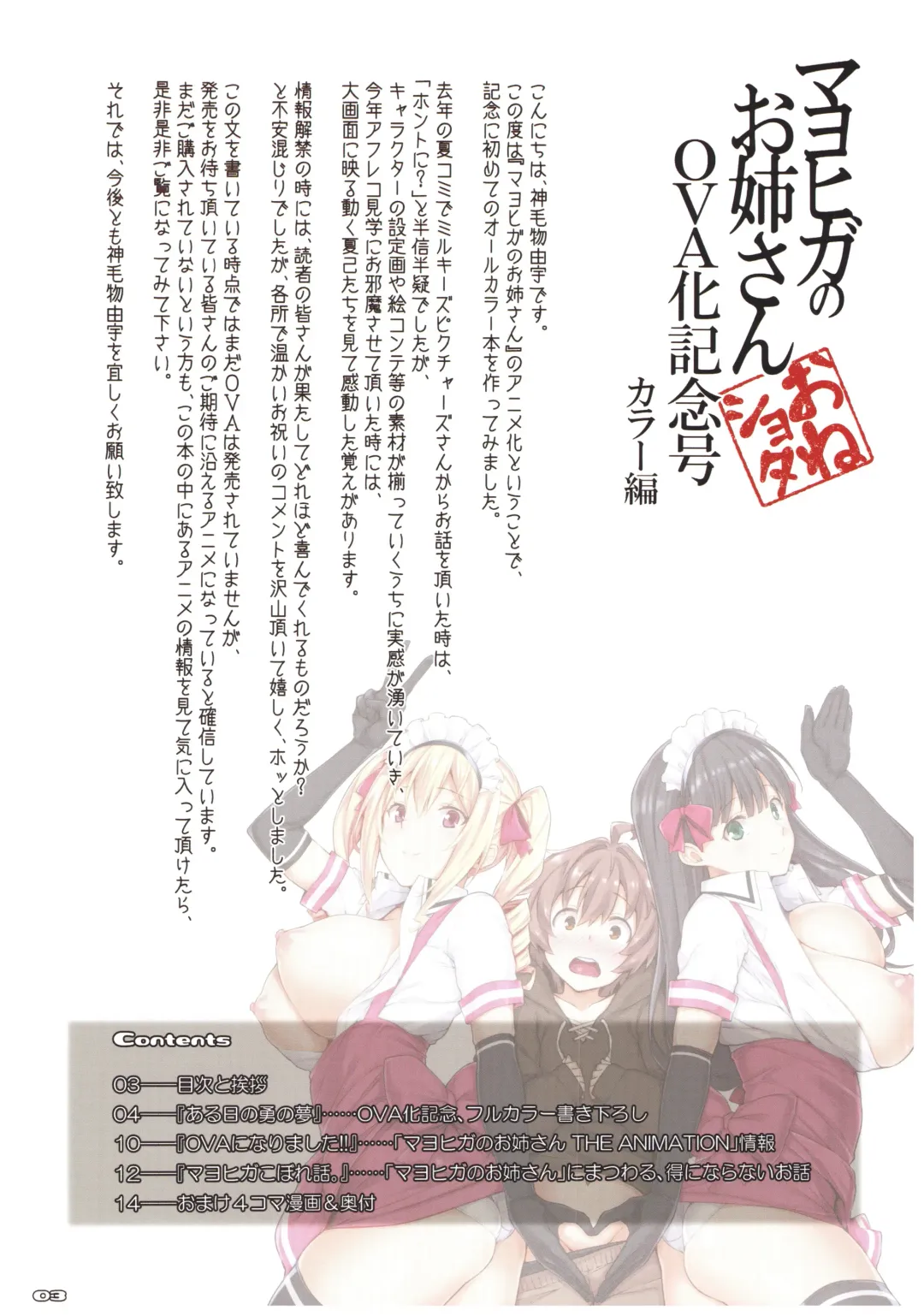 [Mikemono Yuu] Mayoiga no Onee-san OVA-ka Kinengou Color Hen Fhentai - Page 3