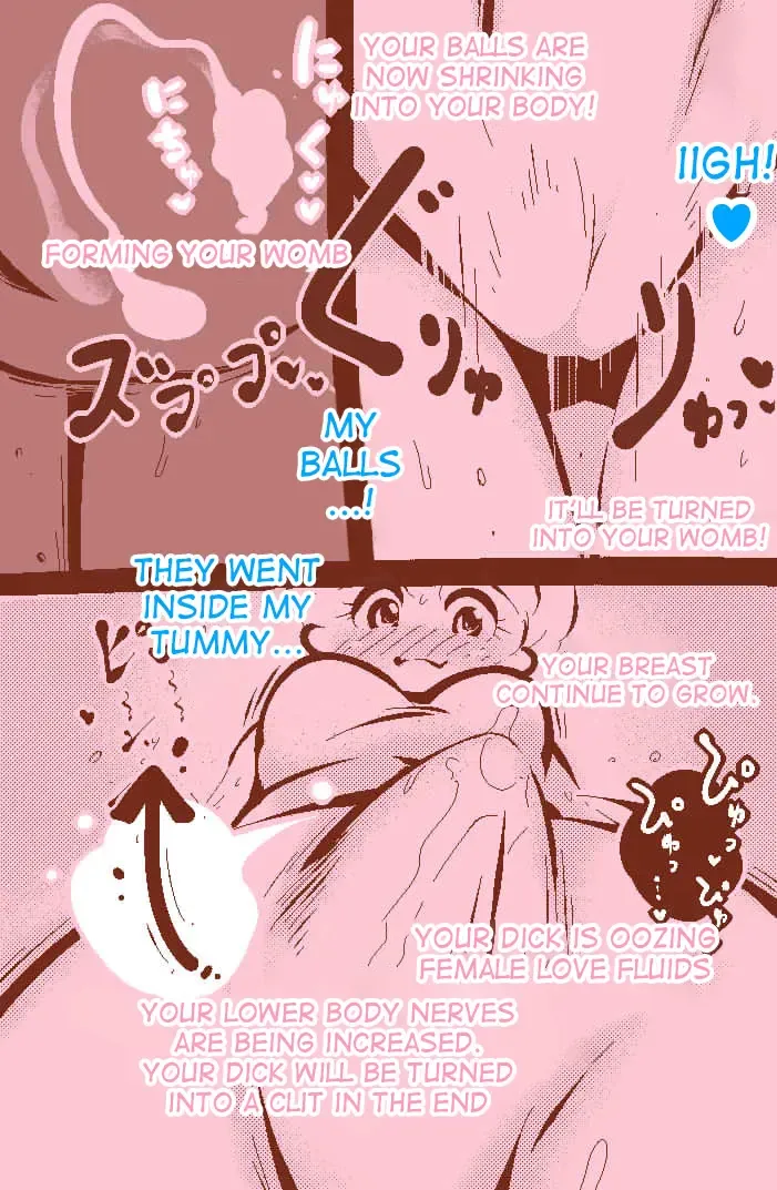 [Delta-tsf] A Normal Boy Turns Into A Girl ~ 40P Fhentai - Page 14