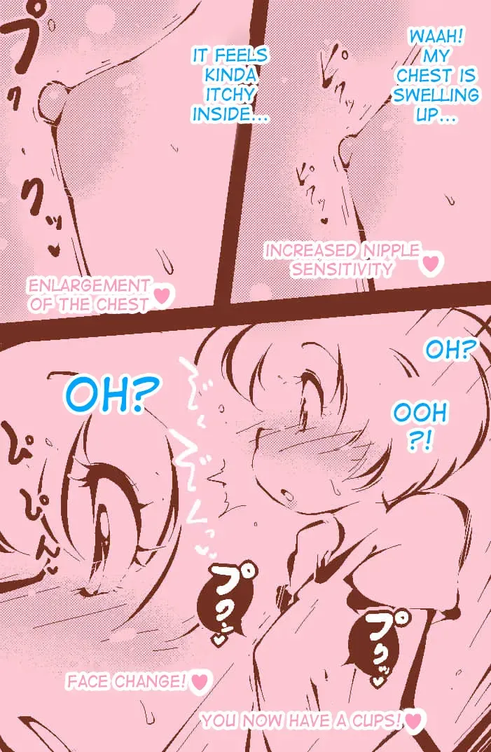 [Delta-tsf] A Normal Boy Turns Into A Girl ~ 40P Fhentai - Page 8