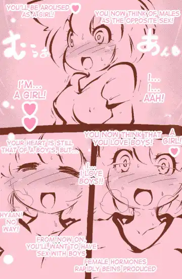 [Delta-tsf] A Normal Boy Turns Into A Girl ~ 40P Fhentai - Page 18