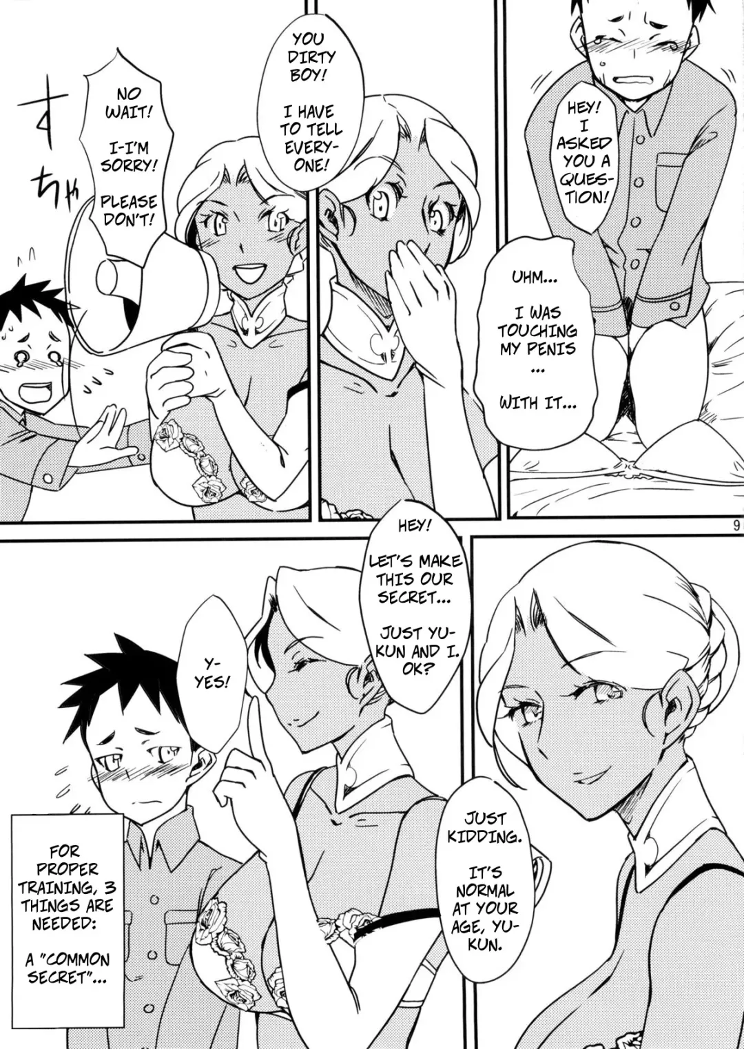 [Ahugan Sugita] Kasshoku Oneesan no Fudeoroshi Ver. 5 (uncensored) Fhentai - Page 11