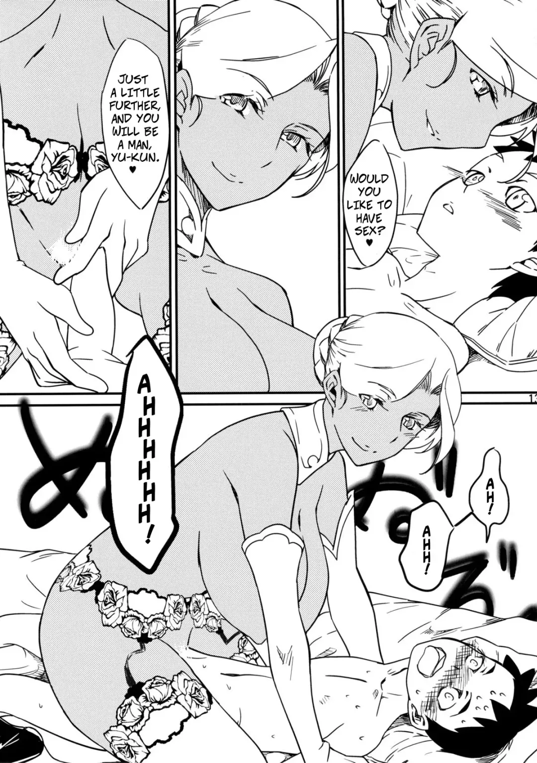 [Ahugan Sugita] Kasshoku Oneesan no Fudeoroshi Ver. 5 (uncensored) Fhentai - Page 15