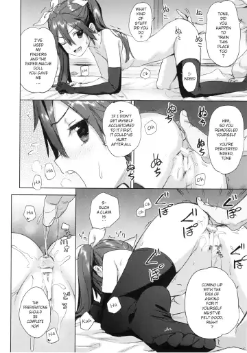 [Kawakami Rokkaku - Takanashi Rei] Teitoku Wagahai to Yasen de Jissen ja | Hey Admiral! Practice night battles with me! Fhentai - Page 17