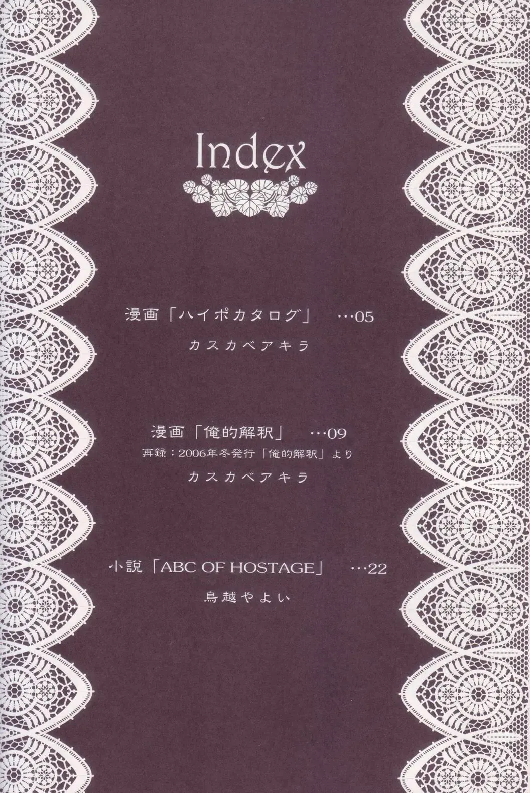 [Kasukabe Akira] Hypo Catalog Fhentai - Page 3