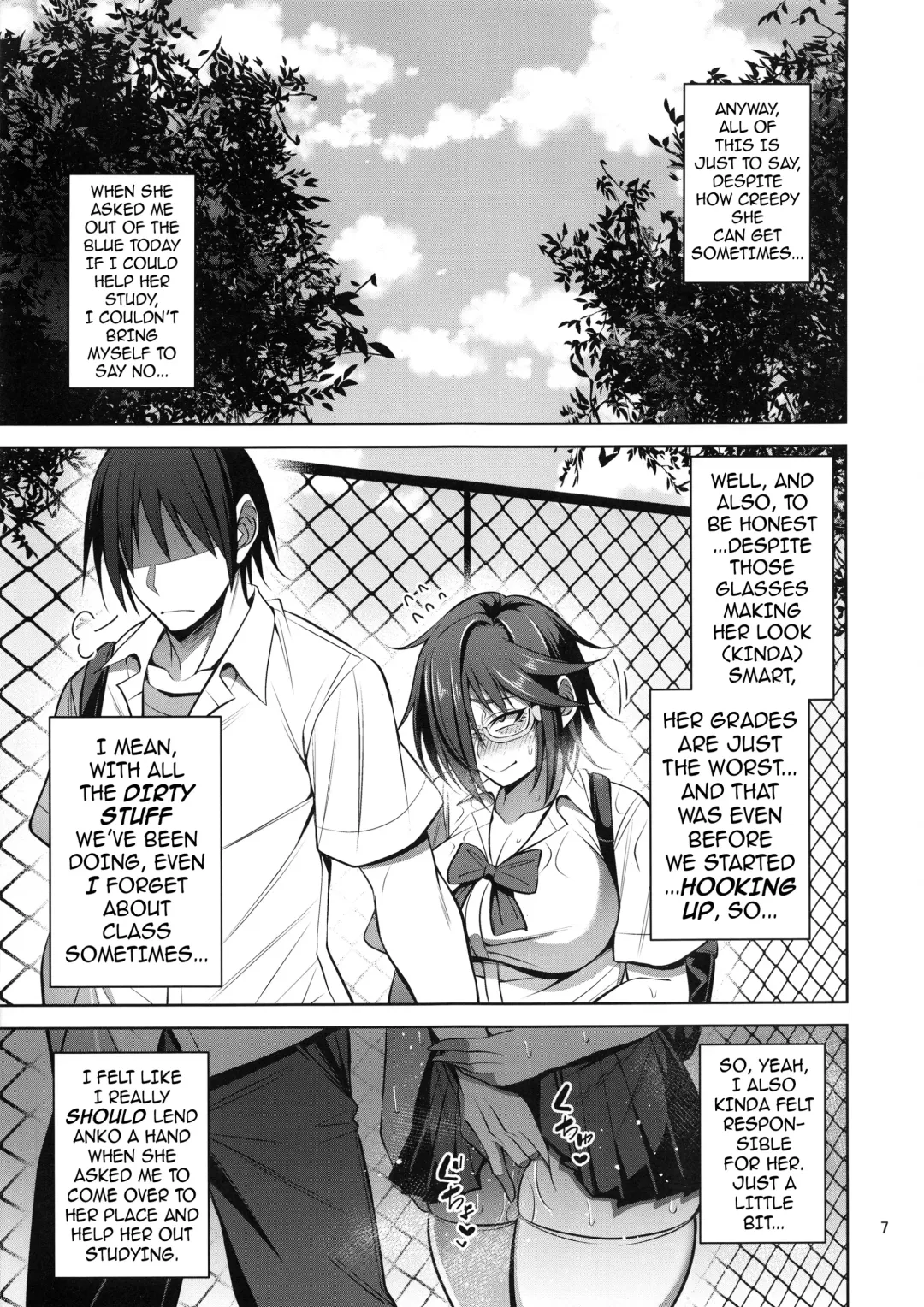[Korotsuke] Nekura Megane ♀ no Hon | The Creepy Glasses Girl Book Fhentai - Page 6