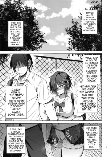 [Korotsuke] Nekura Megane ♀ no Hon | The Creepy Glasses Girl Book Fhentai - Page 6