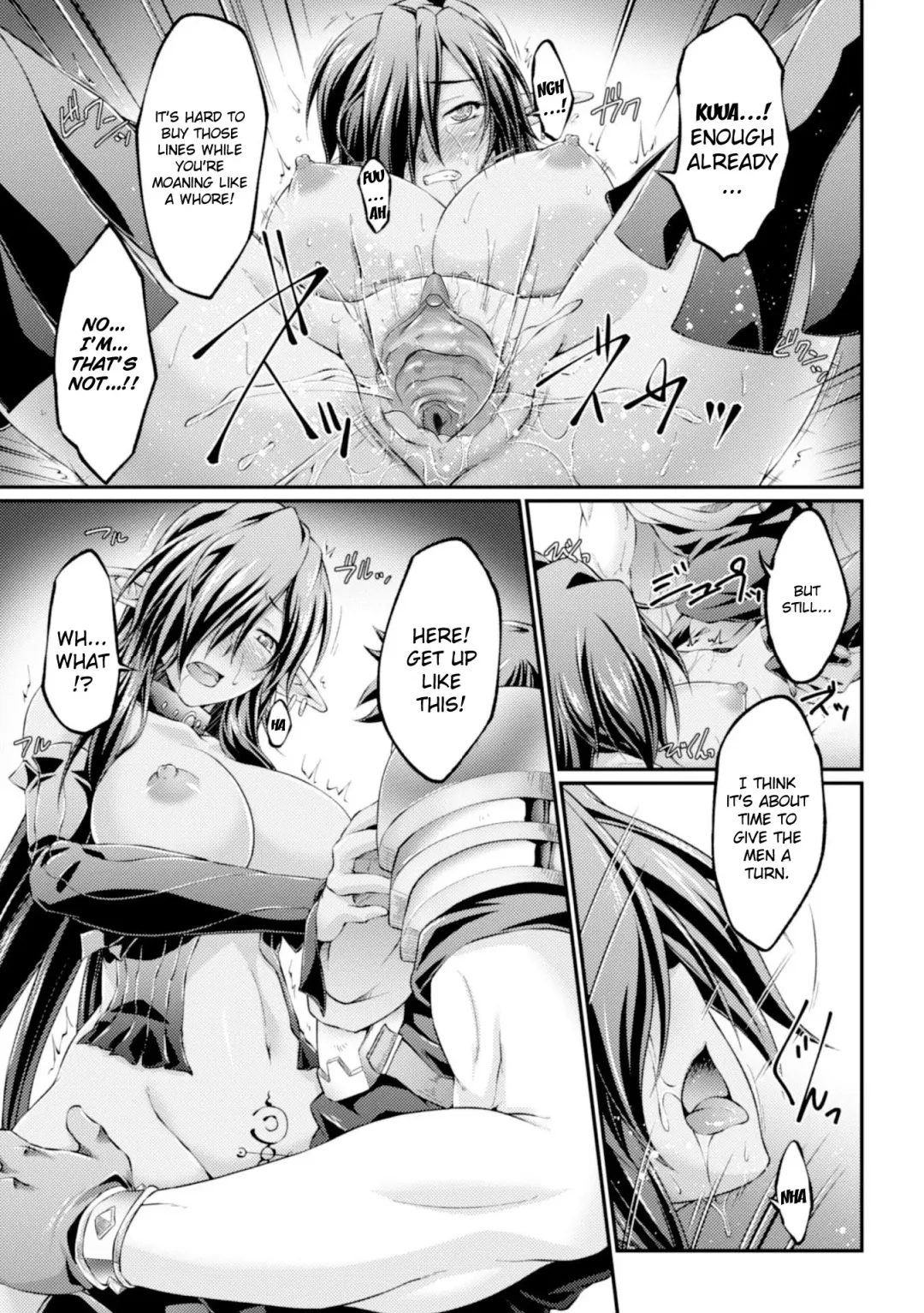 [Ootsuki Wataru] Kuroinu ~Kedakaki Seijo wa Hakudaku ni Somaru~ THE COMIC (decensored) Fhentai - Page 19