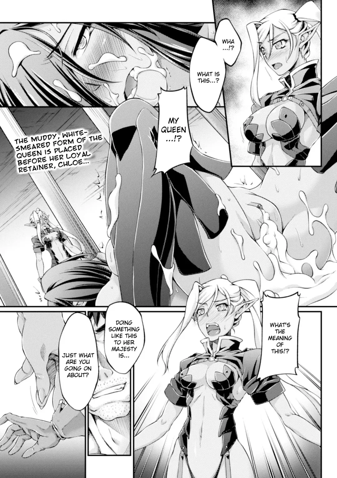 [Ootsuki Wataru] Kuroinu ~Kedakaki Seijo wa Hakudaku ni Somaru~ THE COMIC (decensored) Fhentai - Page 25