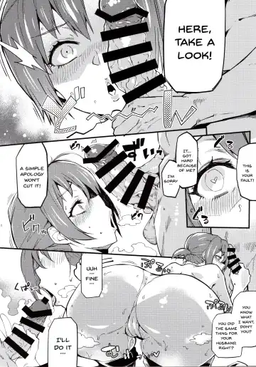 [Poccora] Hitozuma Servant Hamidashi mizugi AV Debut Fhentai - Page 9