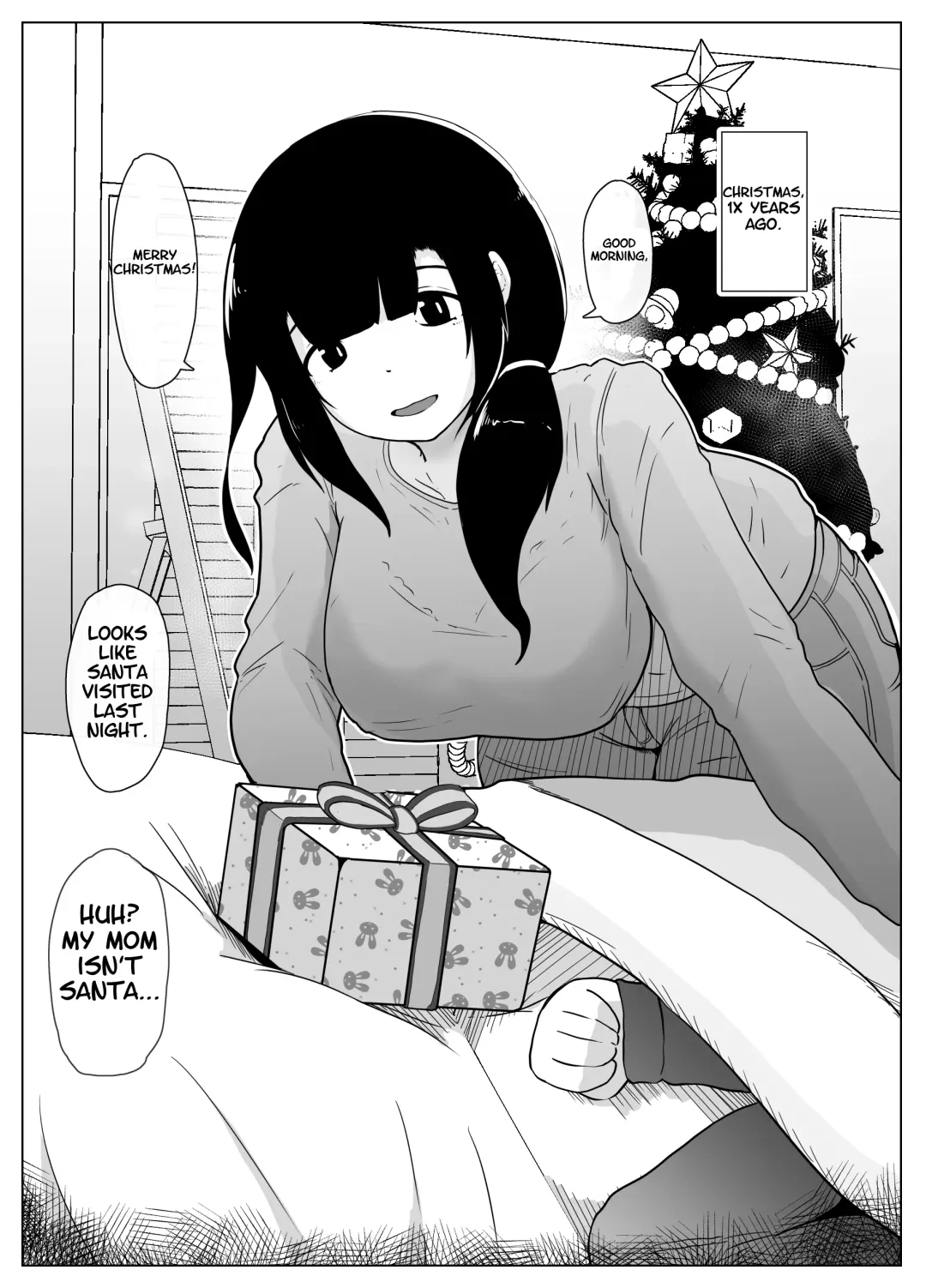 [Moya] Christmas no Boshi Kan |  Christmas with Mom Fhentai - Page 1