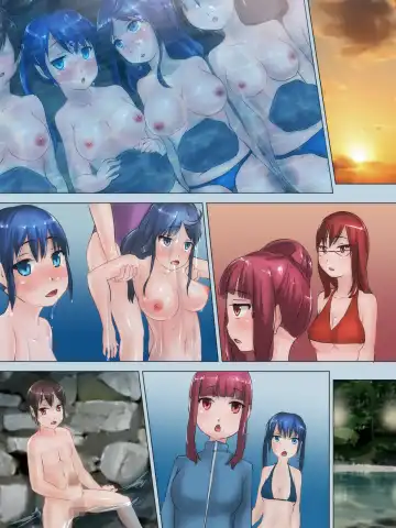 [H2o] Joshi Suiei Buin-tachi to Mizuzeme Chijoku Gasshuku Suru Ohanashi Fhentai - Page 42