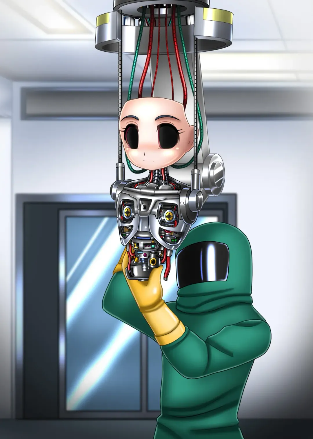 TS Cyborg Mako-chan Fhentai - Page 24