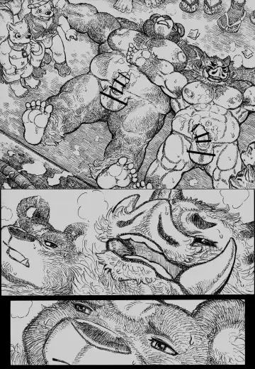 Ocean Shilling Banzaku Honmu Shrine Serving Sumo Fhentai - Page 14