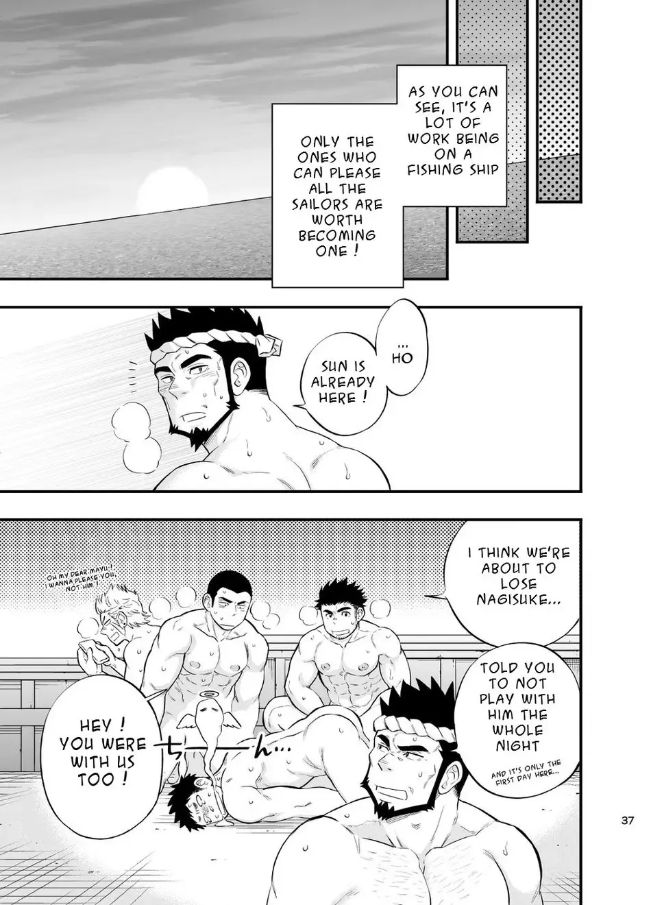 [Draw2] Umi no Otoko | The Man of the Sea (decensored) Fhentai - Page 38