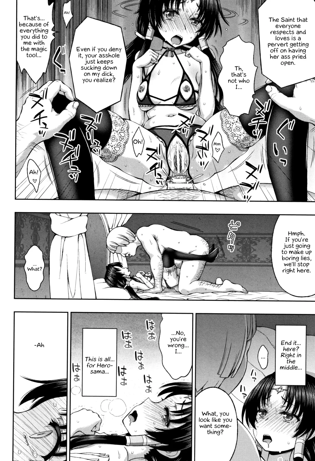 [Chaccu] Seijo no Kenshin | The Saint's Devotion Ch. 4 Fhentai - Page 20