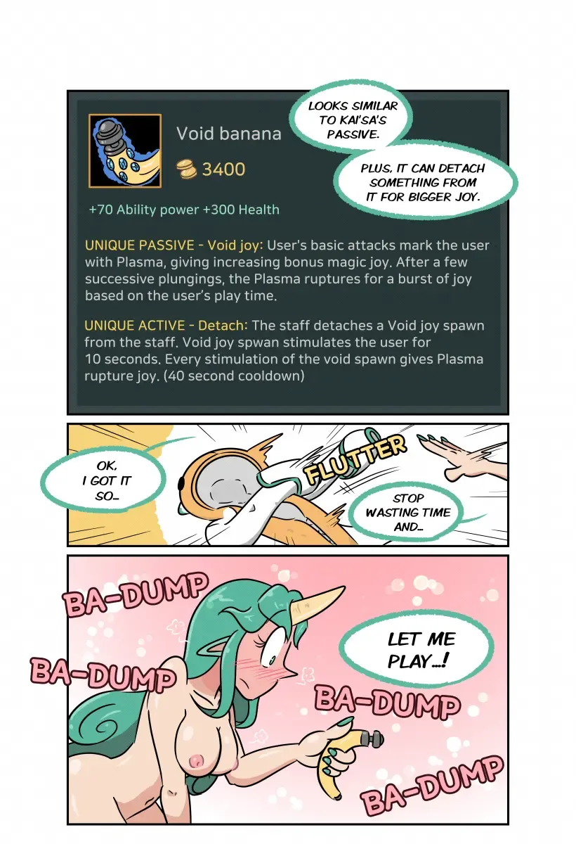 [Chotg] Soraka and the Void banana! Fhentai - Page 7