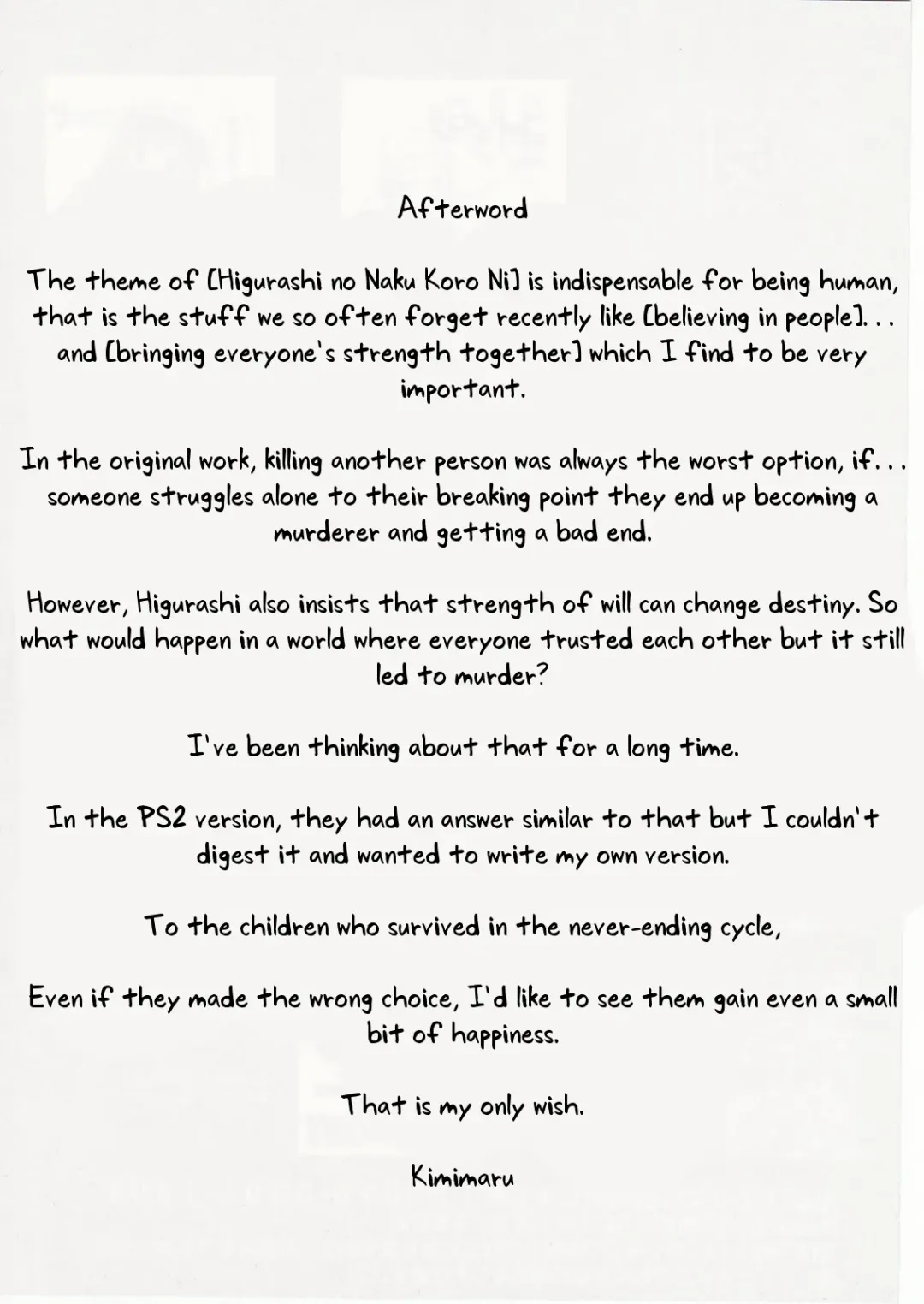 [Kimimaru] Higurashi no Naku You ni San Fhentai - Page 137