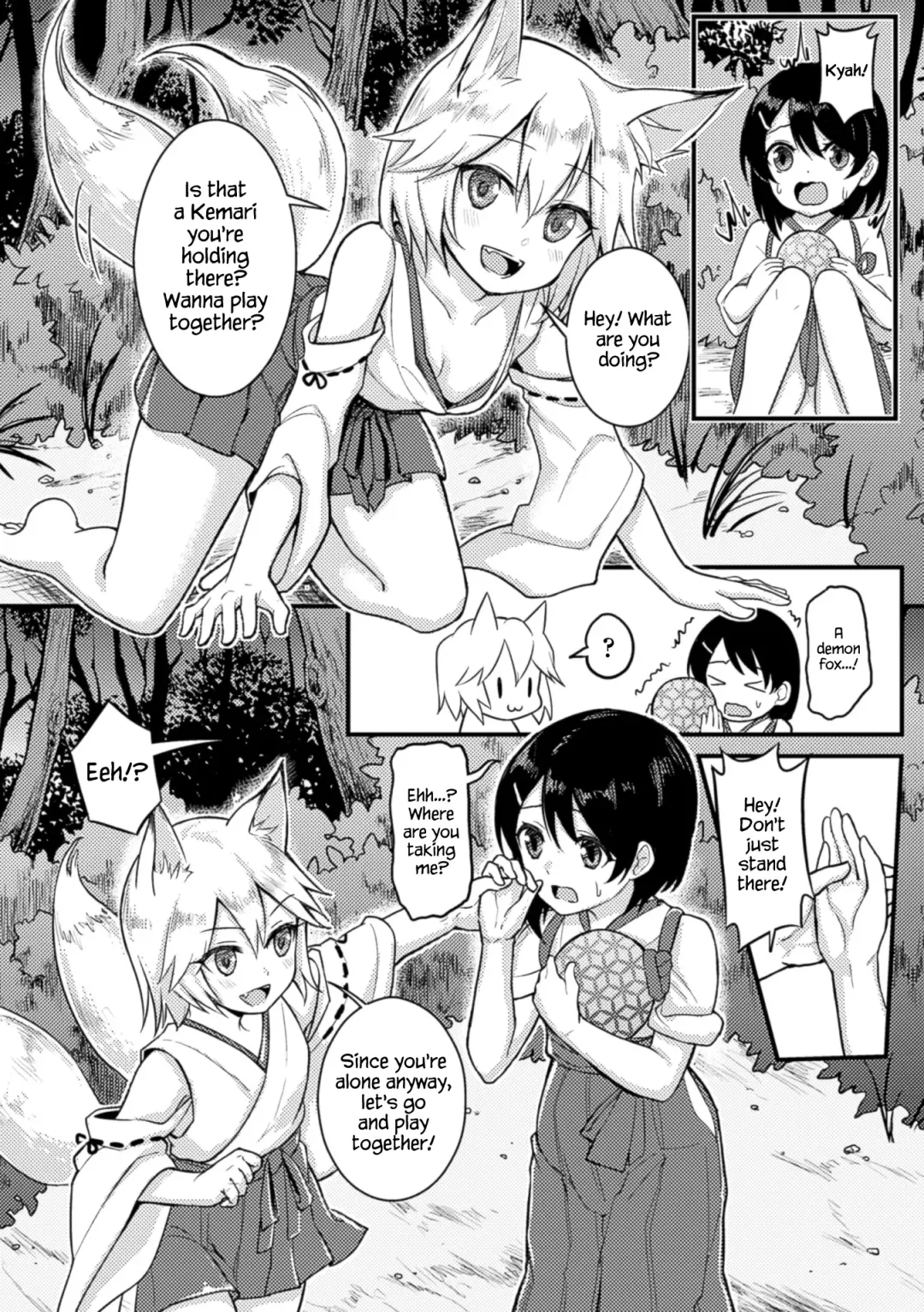 [Fukuroumori] Kitsune no Yomeiri | Fox's Wedding Fhentai - Page 2