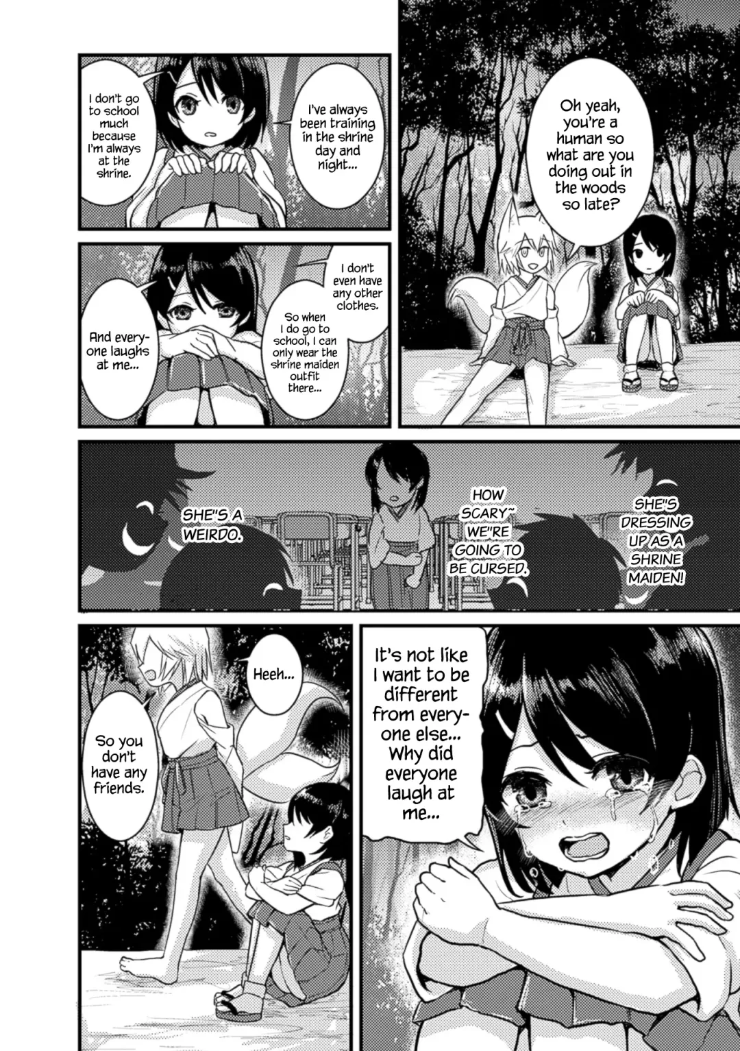 [Fukuroumori] Kitsune no Yomeiri | Fox's Wedding Fhentai - Page 4