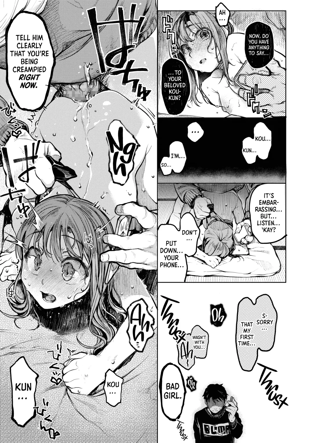 [Tarazoo] Oji-san to. ~Watanabe Marin no Baai~ | With an Old Guy. ~The Case of Watanabe Marin~ Fhentai - Page 24