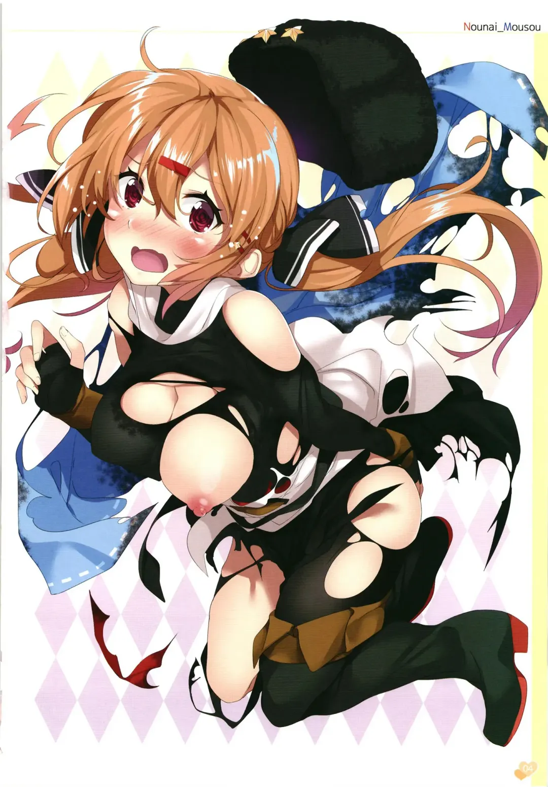 [Gintarou] Gintarou no Illust-bon - Nounai Mousou Suishin Iinka 3&4+α Fhentai - Page 4