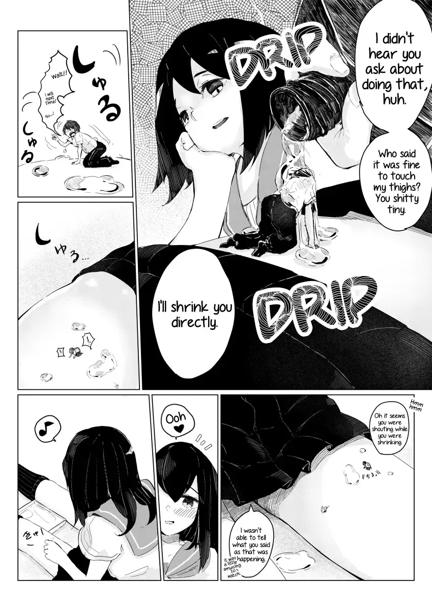 [Marushamo] Sachie-chan wa Chiisakushitai | Sachie-chan Wants to Make Him Smaller Fhentai - Page 11