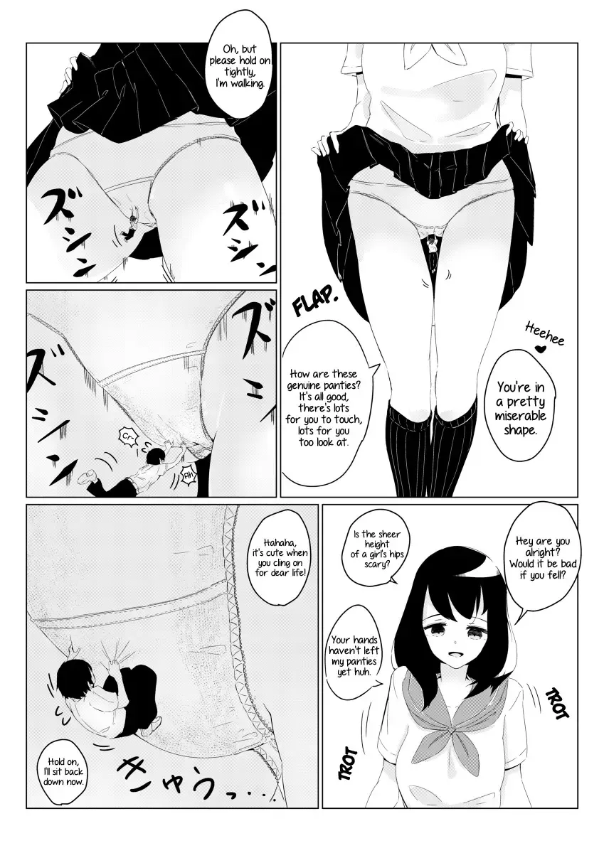 [Marushamo] Sachie-chan wa Chiisakushitai | Sachie-chan Wants to Make Him Smaller Fhentai - Page 5