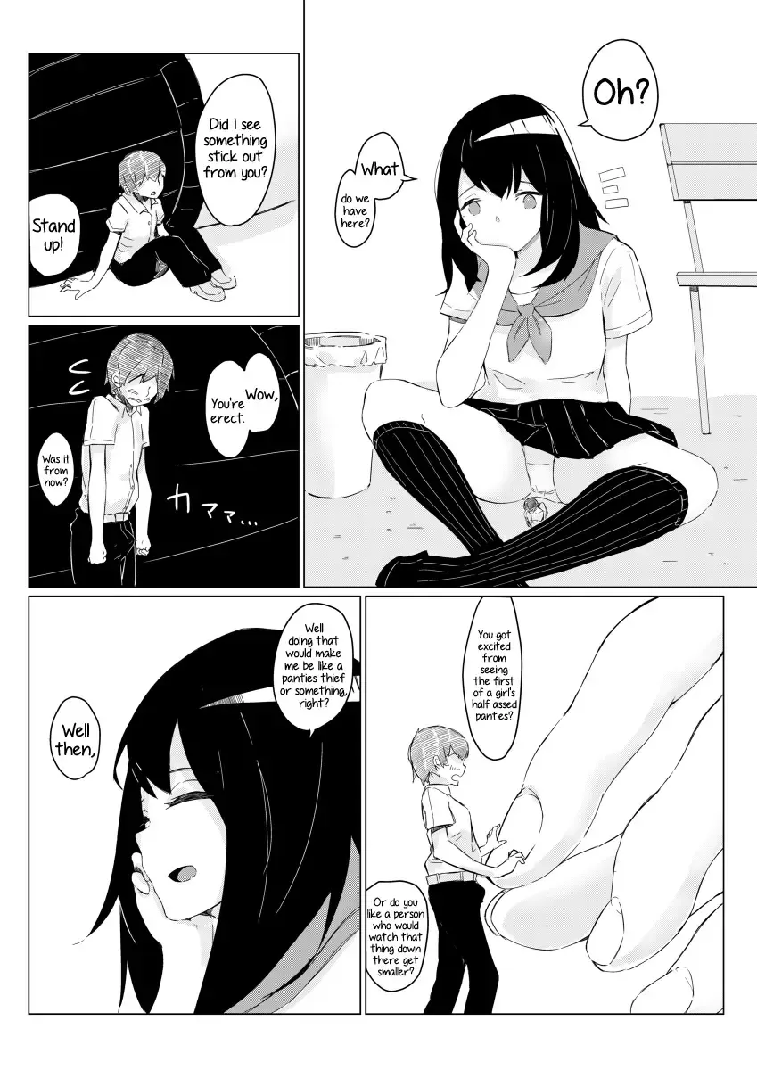 [Marushamo] Sachie-chan wa Chiisakushitai | Sachie-chan Wants to Make Him Smaller Fhentai - Page 7