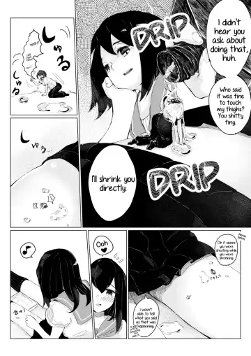 [Marushamo] Sachie-chan wa Chiisakushitai | Sachie-chan Wants to Make Him Smaller Fhentai - Page 11