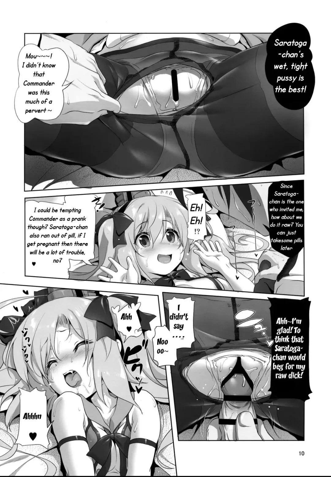 [Akazawa Red] Saratoga-chan no Itazura Daisenryaku!? Fhentai - Page 10