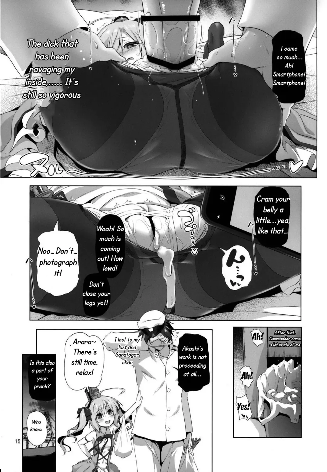 [Akazawa Red] Saratoga-chan no Itazura Daisenryaku!? Fhentai - Page 15