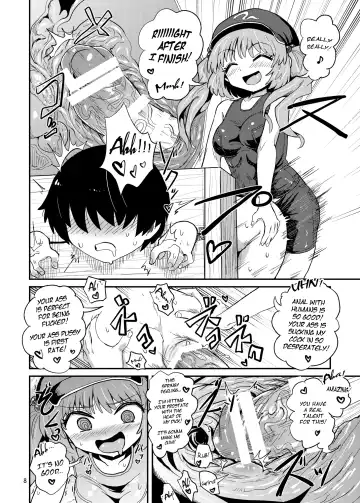 [Magifuro Konnyaku] Futanari Nitori-chan no Shirikodama Daisakusen | Futanari Nitori-chan's Big Shirikodama Operation! Fhentai - Page 8