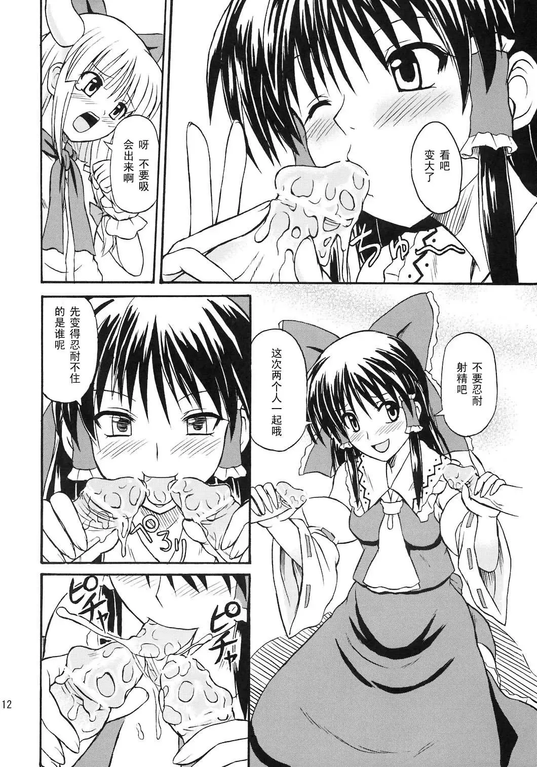 [Takaku Toshihiko] Touhou Youjo Ranbu 8 Fhentai - Page 12