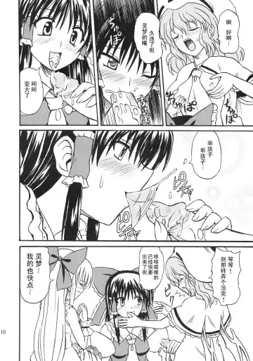 [Takaku Toshihiko] Touhou Youjo Ranbu 8 Fhentai - Page 10